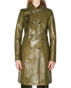 Barbara Bui Double-Breasted Coats - Verde