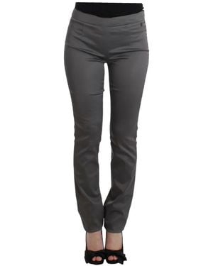 John Galliano Slim-Fit Pants - Gray