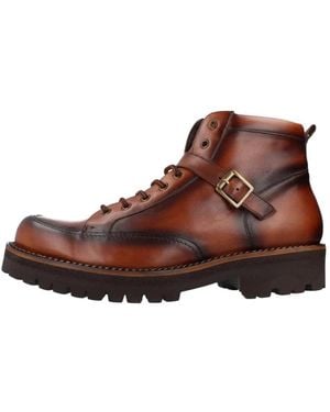 Keep Honest Lace-Up Boots - Marrón