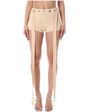 Jean Paul Gaultier Short Shorts - Natural
