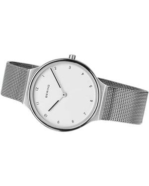 Bering Milanaise Mesh Watch - Grau