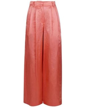 Ottod'Ame Wide Trousers - Red