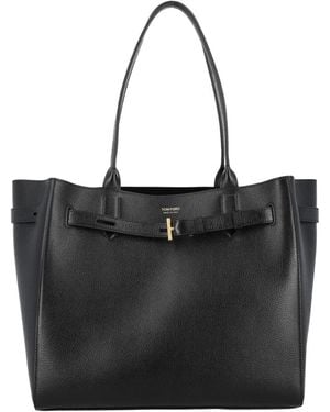 Tom Ford Tote Bags - Black