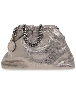 Stella McCartney Schultertasche Falabella Mini - Grau
