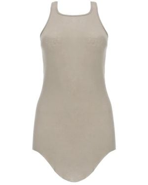 Rick Owens Tops ,Grijs ,Katoen Basic Tank - Bruin
