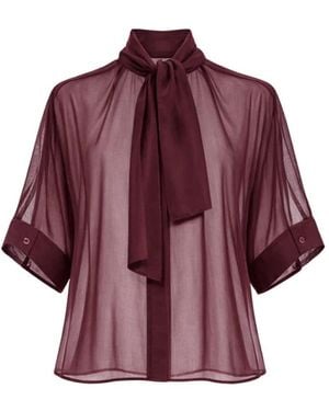 MEIMEIJ Blouses - Rojo