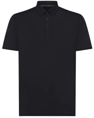 Rrd Stretch Oxford Polo Regular Fit - Schwarz