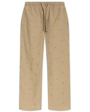 The Attico Wide Pants - Natural