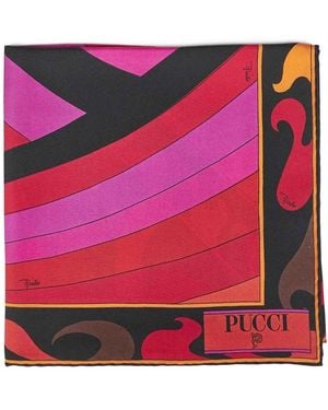 PUCCI Silky Scarves - Pink