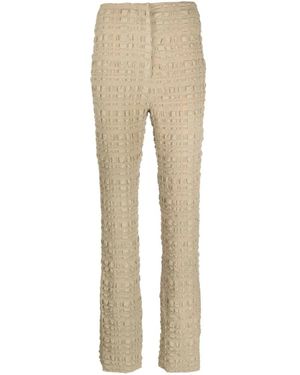 Nanushka Slim-Fit Trousers - Natural
