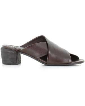Officine Creative Heeled Mules - Brown