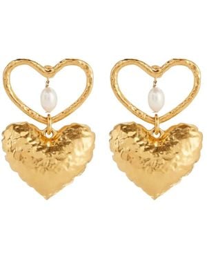 Nina Ricci Earrings - Metallic