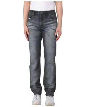 DIESEL Straight Jeans - Grigio