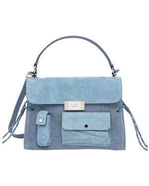 IRO Tassen ,Blauw ,Leer Nomad Crossbody Tas