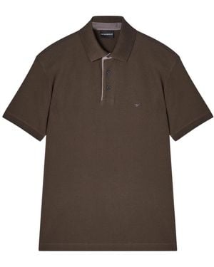 Emporio Armani Polo Shirts - Brown