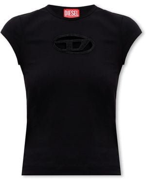 DIESEL T-Shirts - Black
