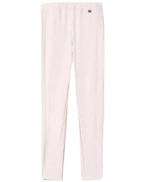 Twinset Technische Legging Van Stof - Roze
