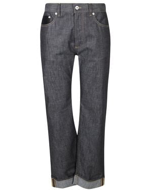 Bottega Veneta Straight Jeans - Gris