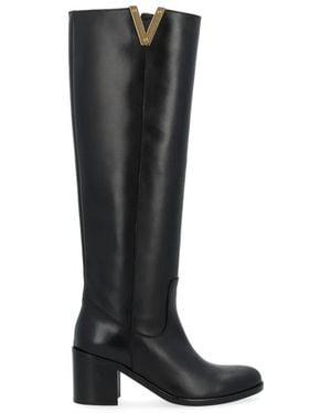 Via Roma 15 Heeled Boots - Negro