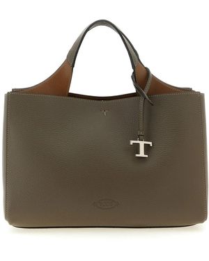 Tod's Tassen ,Grijs ,Handbags - Groen