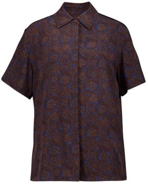 Matteau Overhemden ,Bruin ,Shirts - Paars