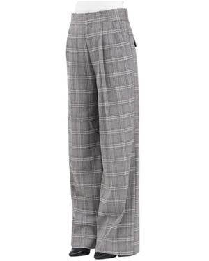 Mar De Margaritas Wide Trousers - Gris