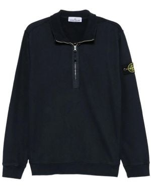 Stone Island Zip-Throughs - Blu