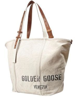 Golden Goose Tote Bags - White