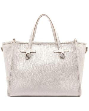 Gianni Chiarini Sabbia marcella leder-umhängetasche - Weiß