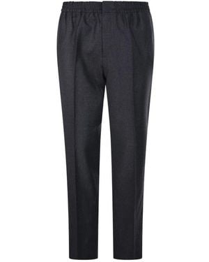 Ami Paris Straight Trousers - Blue