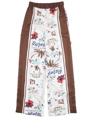 P.A.R.O.S.H. Wide Trousers - White