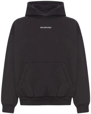 Balenciaga Hoodies - Black