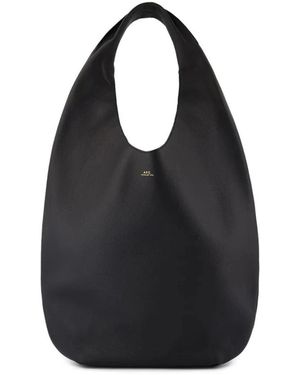 A.P.C. Tassen ,Zwart ,Handbags