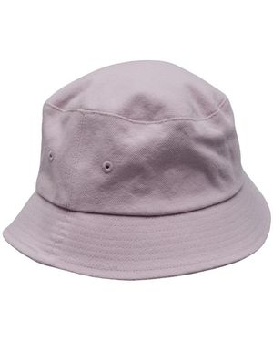 Tekla Accessoires ,Roze ,Katoen Bucket Hat - Paars