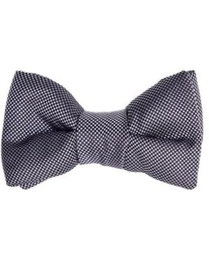 Tom Ford Lila Seiden Schmetterling Abend Fliege - Blau