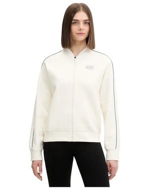 EA7 Zip-Throughs - Blanc