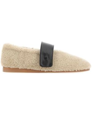 Low Classic Ballerinas - Natural