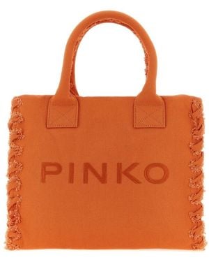 Pinko Shopping Bags - Orange