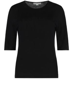 Vince Round-Neck Knitwear - Zwart