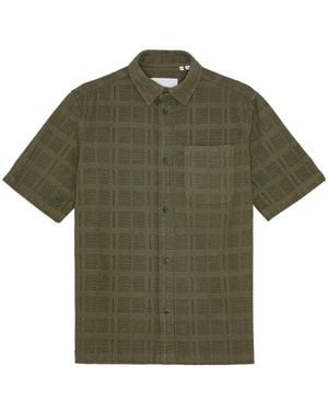 Les Deux Short Sleeve Shirts - Green