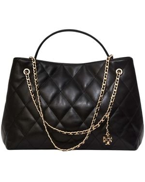 Tory Burch Fleming Carryall - Zwart