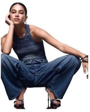 Liu Jo Sleeveless Tops - Blue