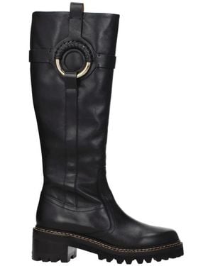 See By Chloé High Boots - Black
