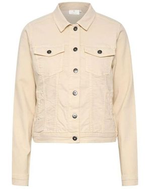 Kaffe Denim Jackets - Natural