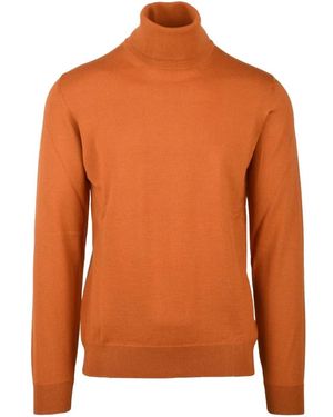 Alpha Studio Turtlenecks - Orange