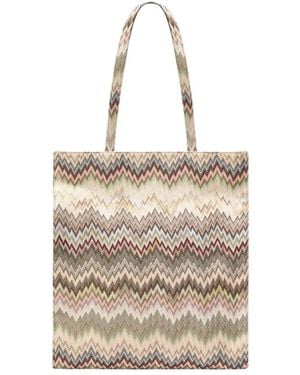 Missoni Tote Bags - Neutro