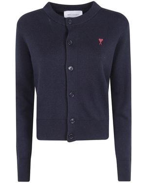 Ami Paris Cardigans - Bleu