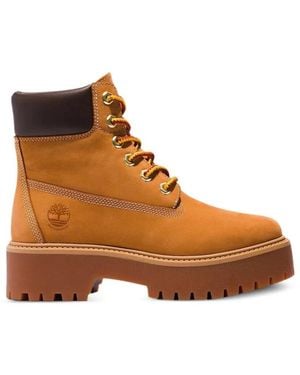 Timberland Lace-Up Boots - Marron