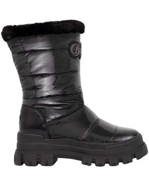Buffalo Schoenen ,Zwart ,Leer Aspha Snow
