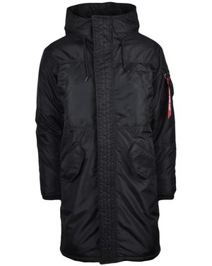 Alpha Industries Lange Jas - Blauw